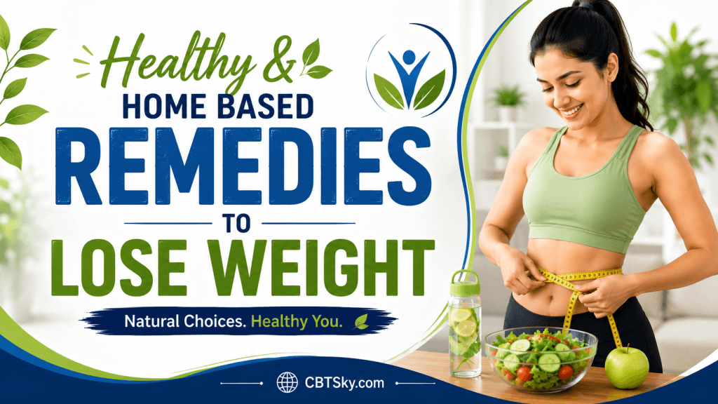 Healthy & Home Based Remedies to Lose Weight