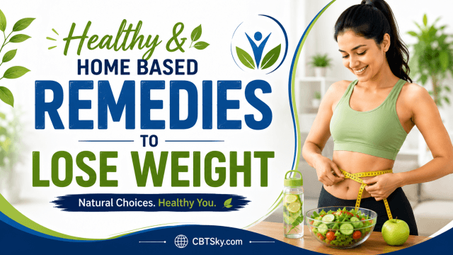 Healthy & Home Based Remedies to Lose Weight