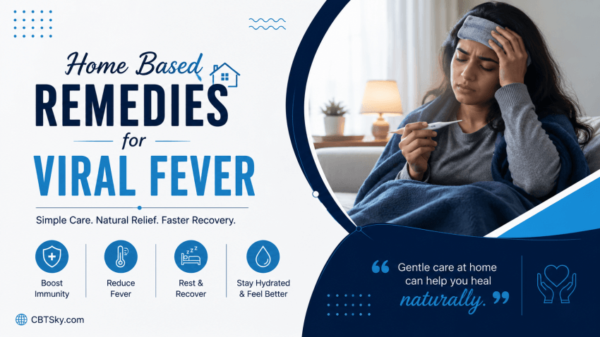 Home Based Remedies for Viral Fever
