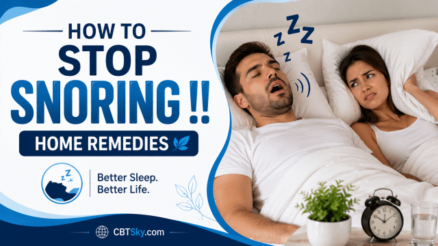 How to Stop SNORING !! Home Remedies