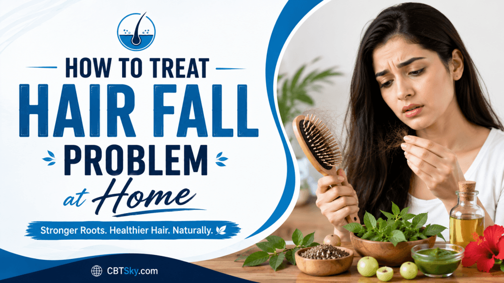 How to treat Hair Fall problem at home!!