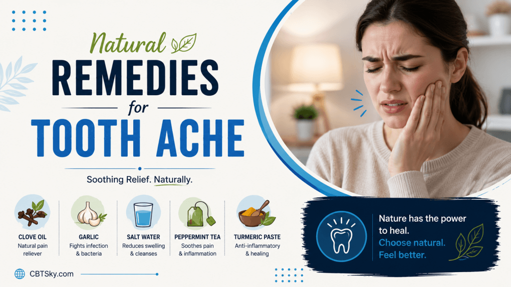 Natural Remedies for Tooth Ache!!