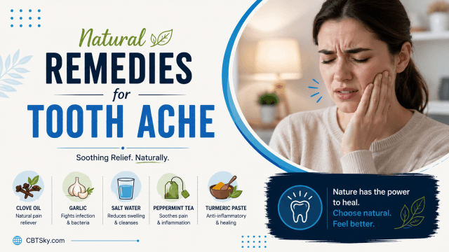 Natural Remedies for Tooth Ache!!